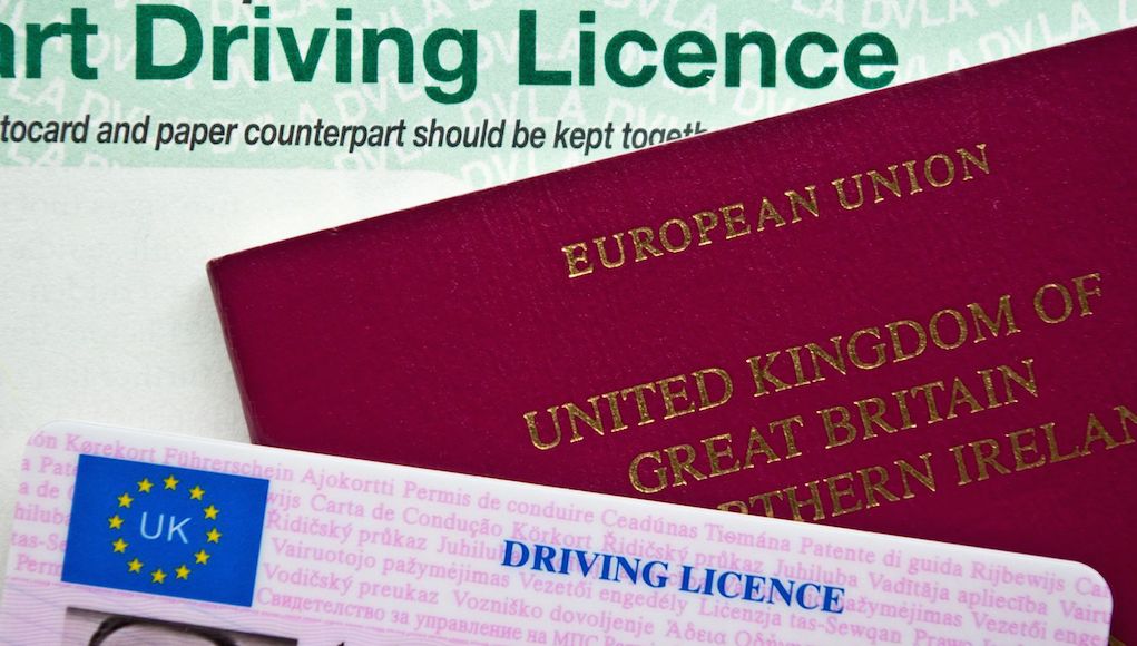 Drive License Passport
