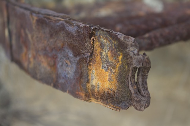 Rust can seriously compromise the strength of your car