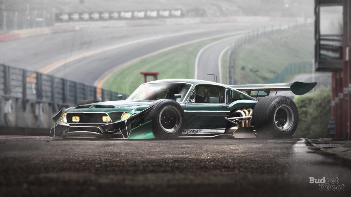 Everyday Cars Reimagined as F1 Cars