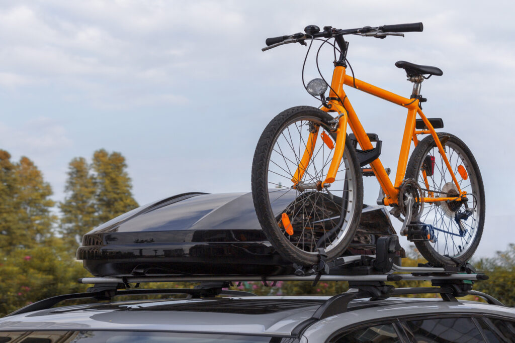 Bike-And-Roof-Box-On-Car