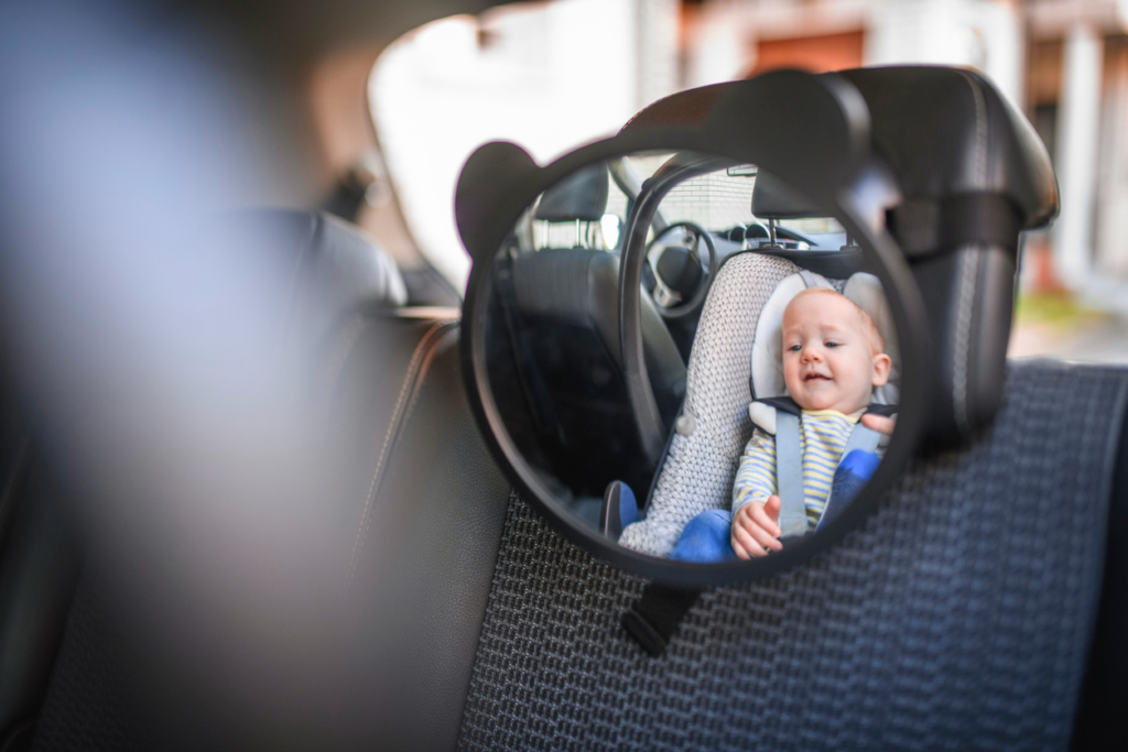 Baby In Car Seat Mirror